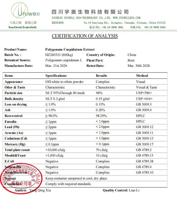 Fermented Resveratrol Powder Fermented Resveratrol Powder